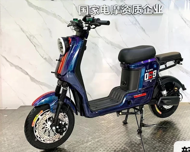 Electric Motor Scooter Moped Lithium Battery