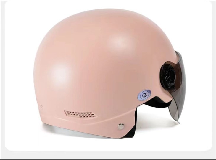 3C Certified Safety Riding Helmet Solid Color Cute Parent-child Style TK-004