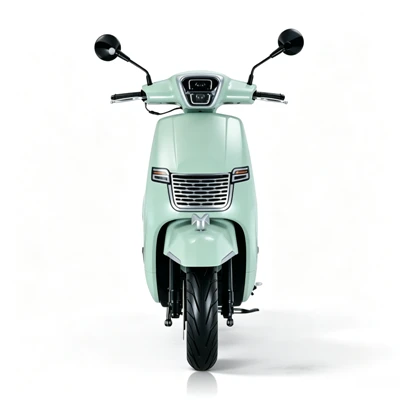 Električni motocikl velike brzine za odrasle, električni moped s dvije baterije za gradsku vožnju